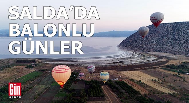 Salda'da balonlu turlar başlıyor