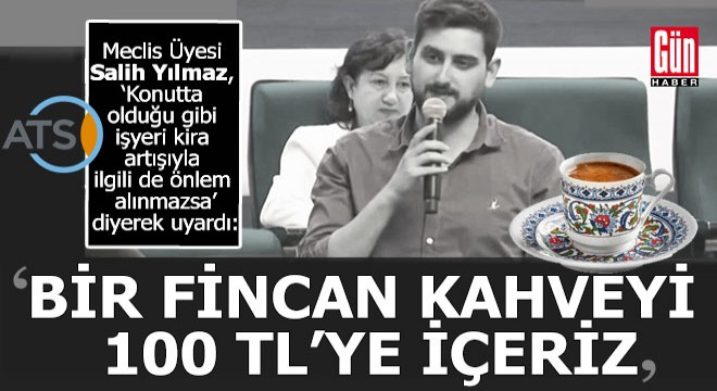 Salih Yılmaz: 'Böyle giderse bir fincan kahveyi 100 liraya içeriz'