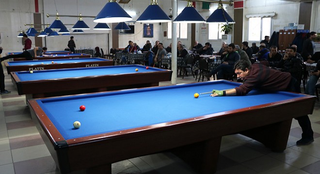 Sandıklı'da bilardo turnuvası düzenlendi