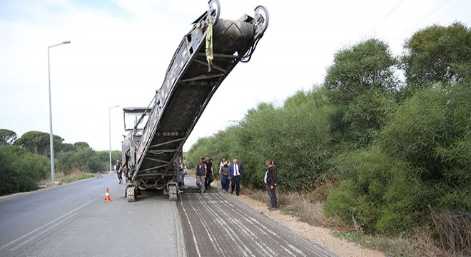 Serik Belediyesi'nden turizm yoluna asfalt