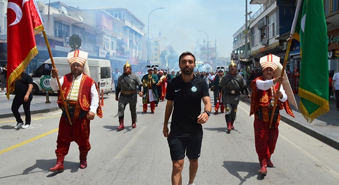 Serik Belediyespor'a mehterli uğurlama