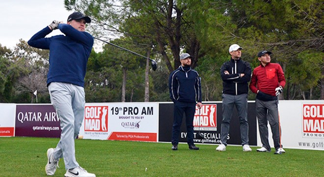 Serik'te Golf-Mad Pro-Am Turnuvası başladı