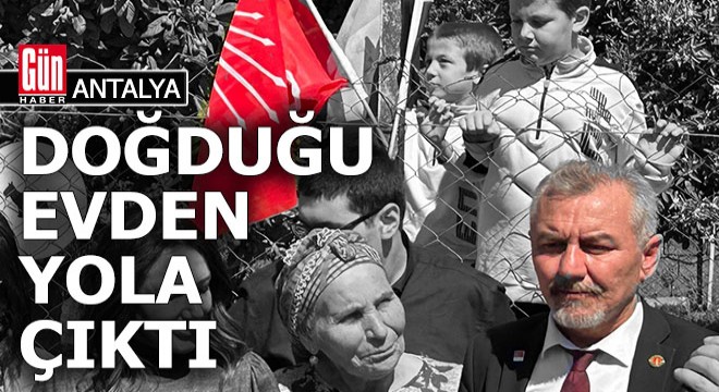 Siyaset yolculuğuna doğduğu evden başladı