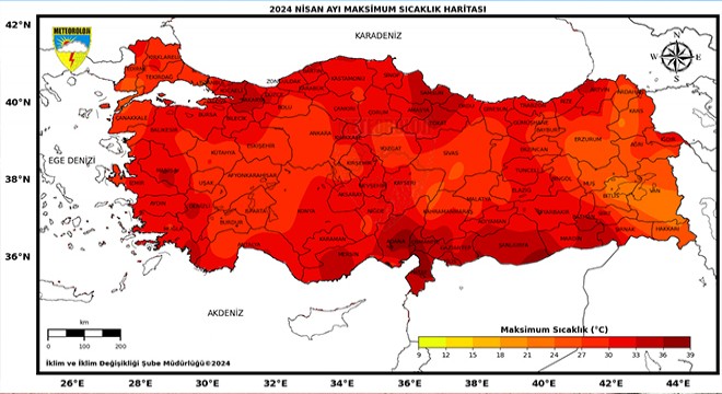 Son 53 yılın en sıcak nisan ayı yaşandı