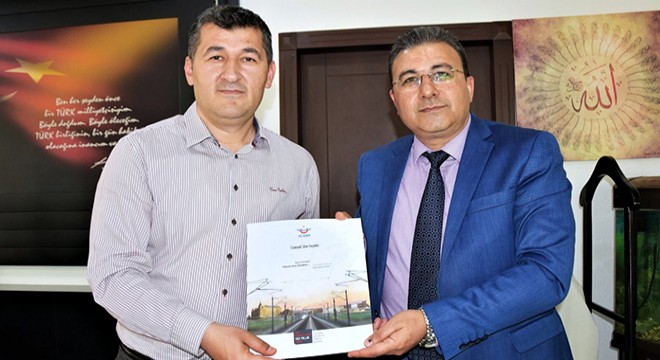 TCDD Bölge Müdürü'nden Atlı'ya ziyaret