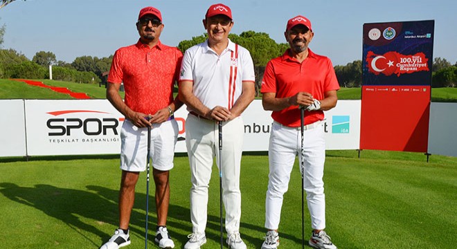 TGF 100. Yıl Cumhuriyet Kupası Golf Turnuvası Antalya'da başladı