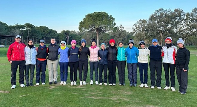 TGF Golf Milli Takım Aday Kampı Antalya'da devam ediyor