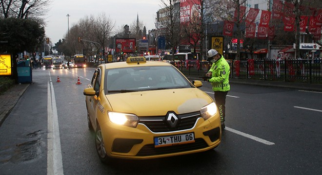 Toplu taşıma araçlarında koronavirüs denetimi