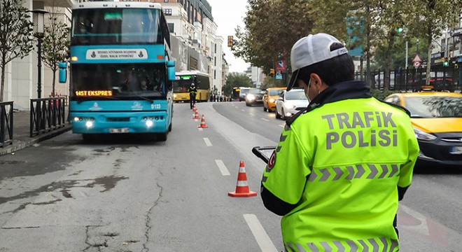 Toplu ulaşım araçlarında koronavirüs denetimi