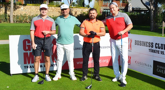 İş insanları golf turnuvasında buluştu