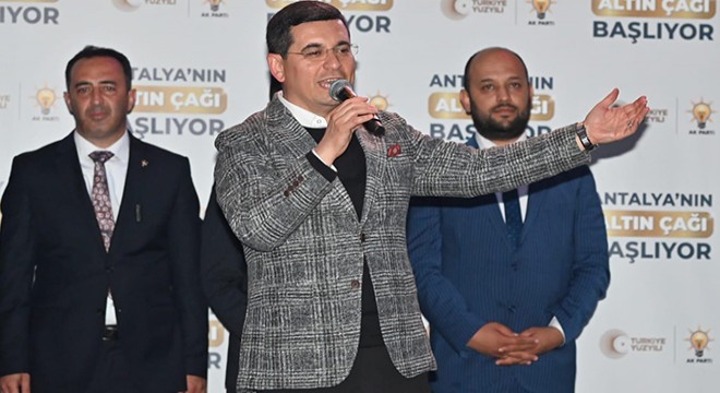 Tütüncü: Antalya bilir, belediyecilik bizim işimiz