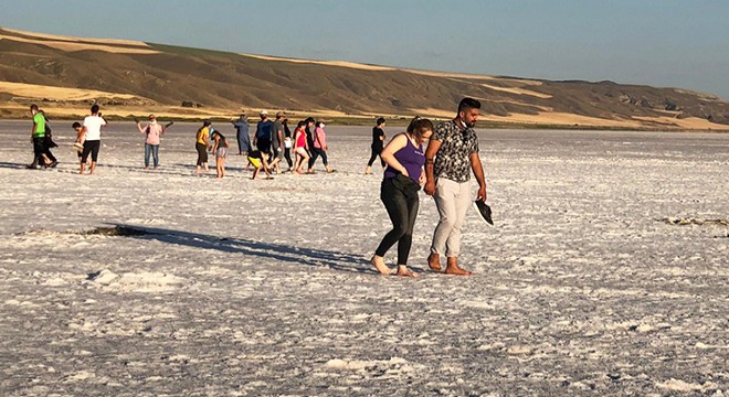 Tuz Gölü'nde ziyaretçi sayısı azaldı