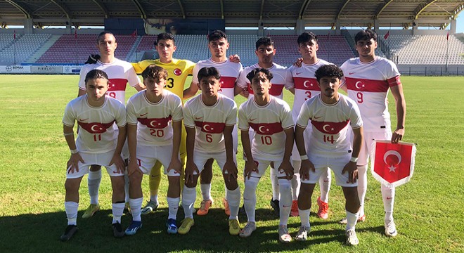 U17 Milli Futbol Takımı, hazırlık maçında Almanya'ya yenildi