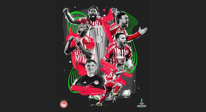 UEFA Avrupa Konferans Ligi şampiyonu Olympiacos oldu