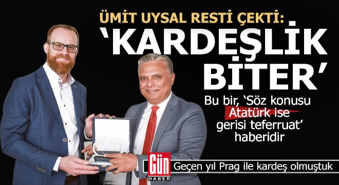 Ümit Uysal resti çekti: 