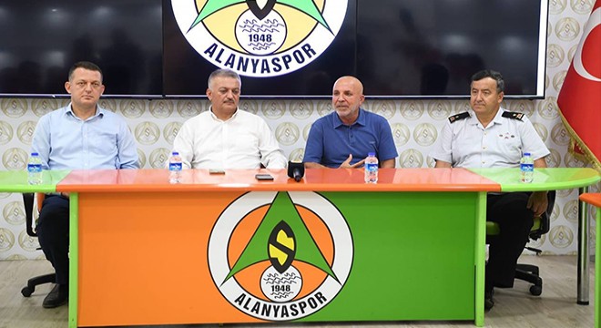 Vali Yazıcı'dan Alanyaspor'a ziyaret