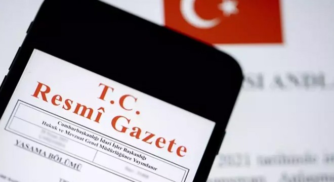 Yargıda yapılan atamalar Resmi Gazete’de