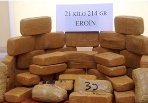 Kayseri'de 21 kilo erion ele geçirildi