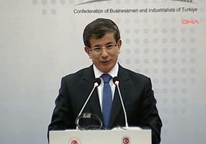 Bakan Davutoğlu: 