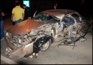 Burdur'da trafik kazası