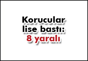 Korucular lise bastı