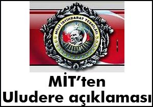 MİT’ten Uludere açıklaması