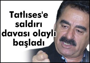 Tatlıses'e saldırı davası olaylı başladı